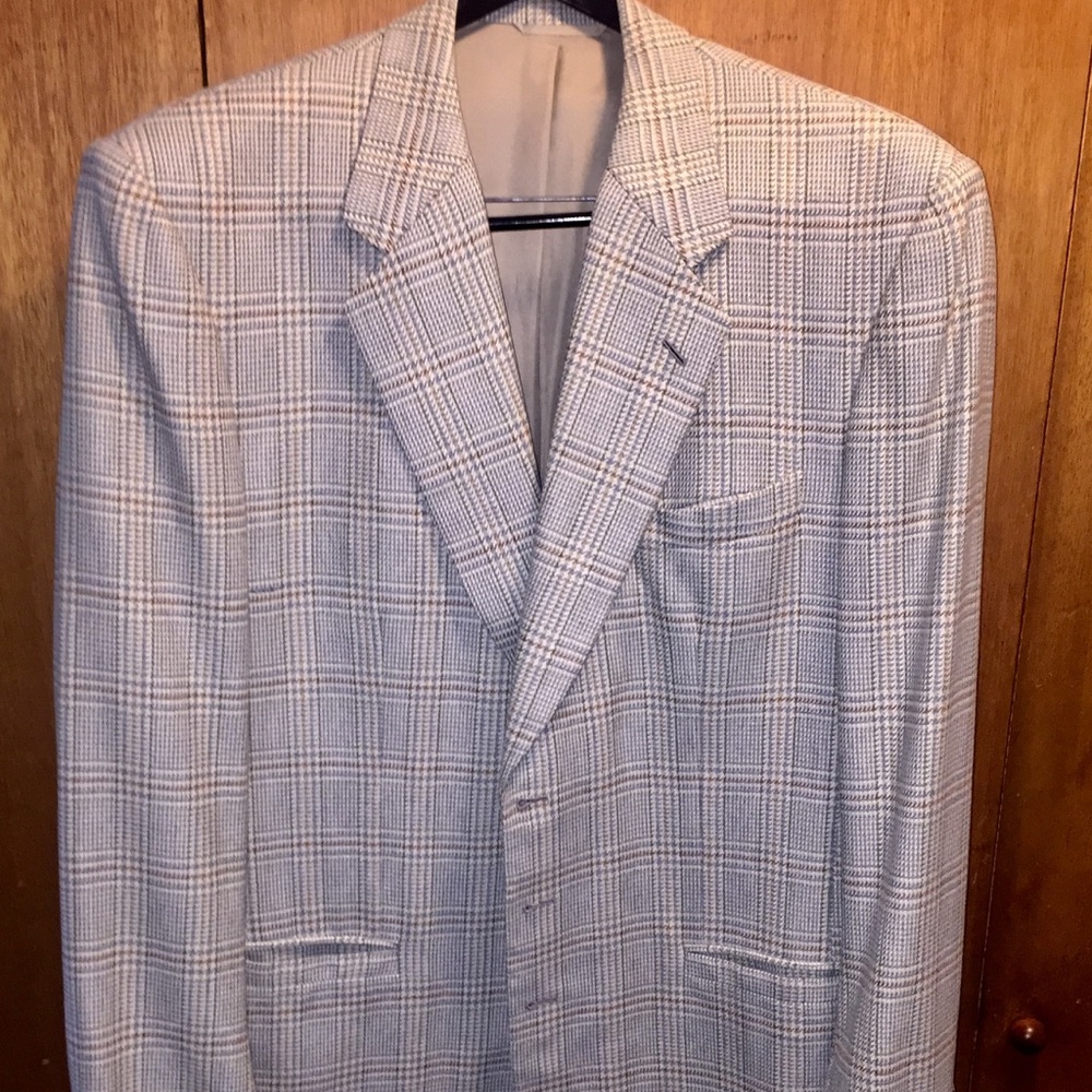Custom made Italian wool sport coat.
